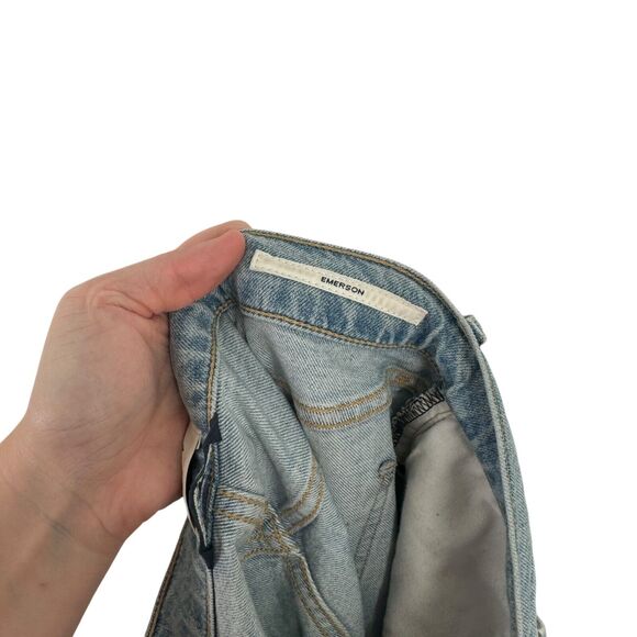 Citizens of Humanity Emerson Slim Boyfriend Sugarcoat Button Fly Jeans Womens 26 - Picture 8 of 10